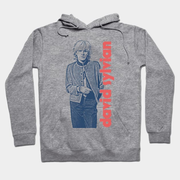 David Sylvian /// Retro Fan Art Design Hoodie by DankFutura